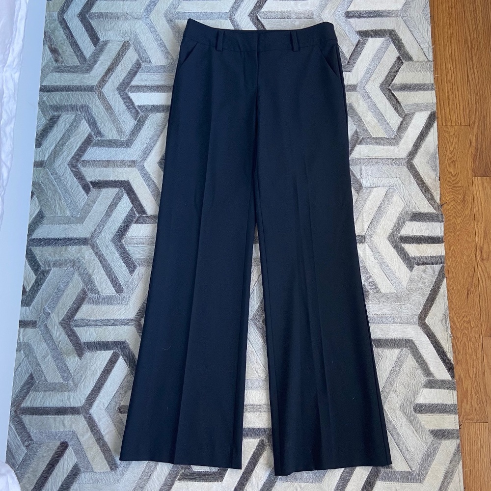 Trina Turk Wide Leg Pants, Black, Size 2
